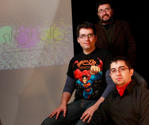 Co-fundadores NGI: José Luis Carvajal, Gonzalo Martinez, Felipe Benavides